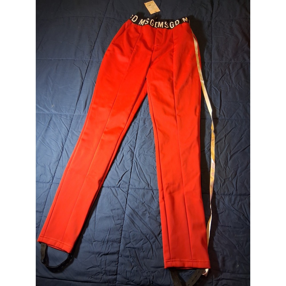 Misguided Female Size 6 Ski Pants, Wind and‎ Water proof, Red, Stylish Pants